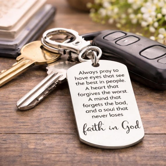 Always Pray Faith In God Clip On Charm