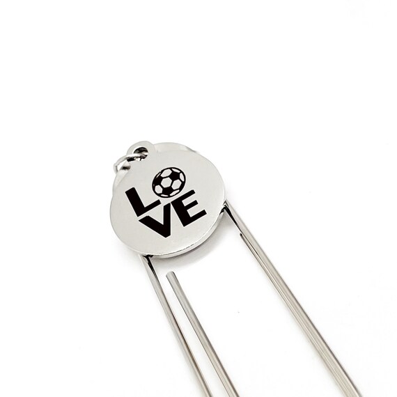 Soccer Gift, Soccer Bookmark, Valentines Day Gift, Reader Gift, Soccer Mom Gift, Student Athlete Gift, Soccer Player Gift