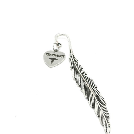 Pharmacist Charm Bookmark, Pharmacy School Gifts, Student Gift, Gift For Her, Gift For Him, Studying, Hitting The Books, Son, Daughter