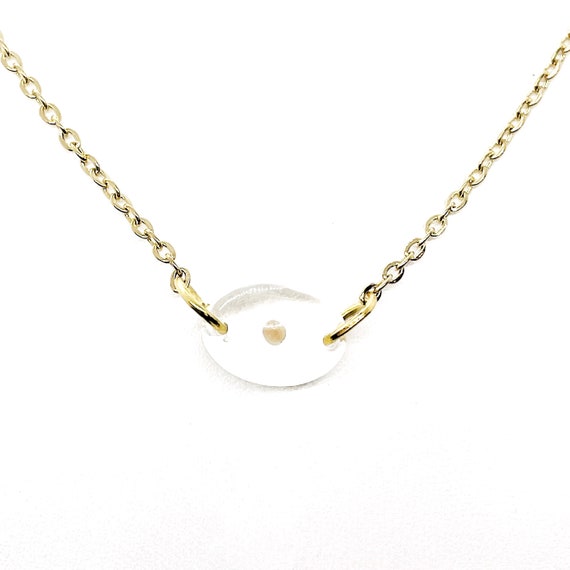 Faith Jewelry, Mustard Seed Necklace, Matthew 17 20 Gift, Christian Jewelry, Mustard Seed Faith, Faith Gifts, Mustard Seed Connector