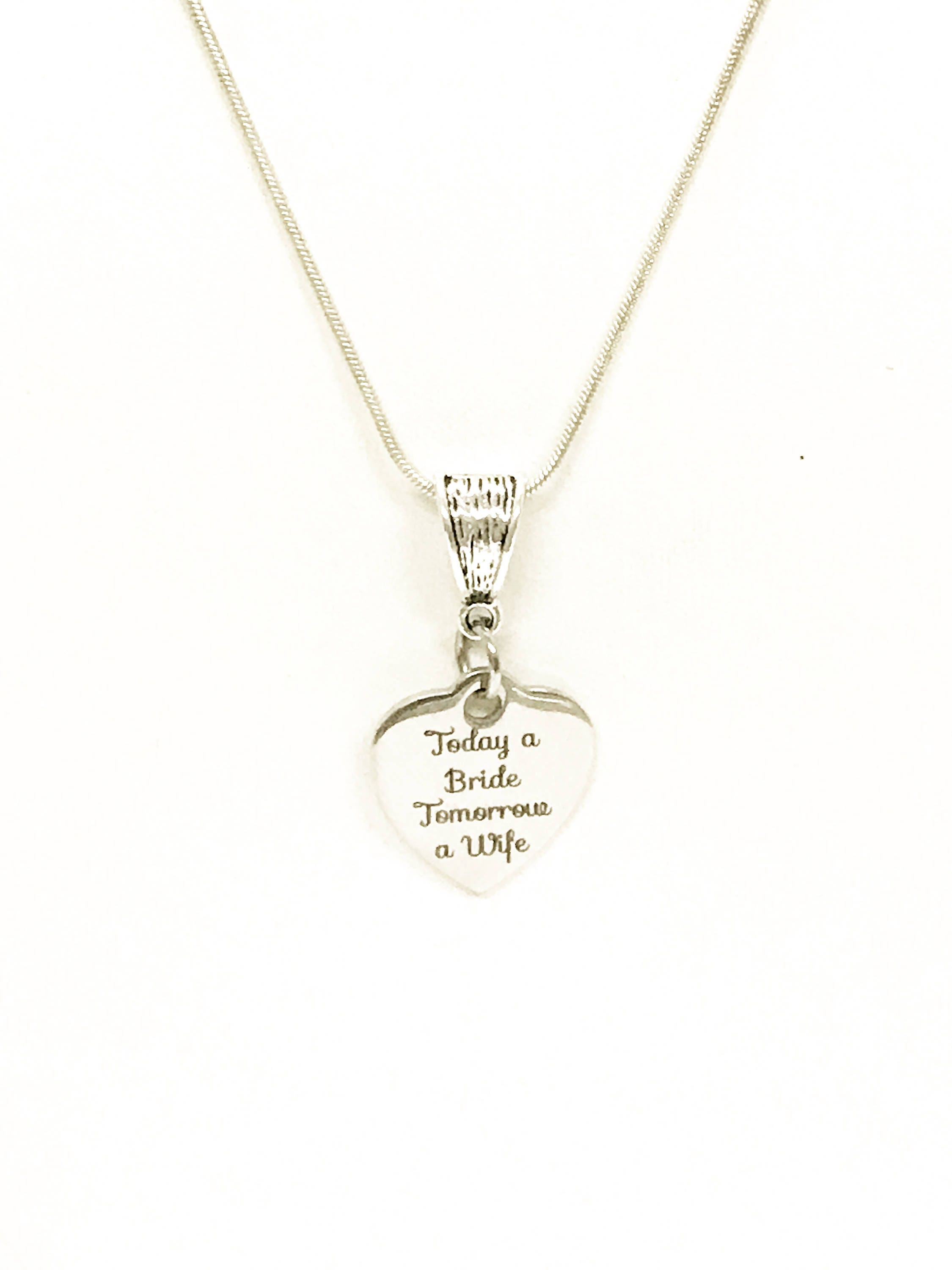 wedding necklace gift for bride