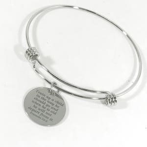 New Mom Gift, Train Up A Child Bracelet, Bible Verse Bracelet, New Mom Jewelry, Proverbs 22 6 Bracelet, Scripture Bracelet, New Mom Bracelet