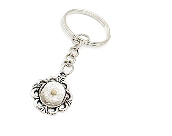 Mustard Seed Keychain, Mustard Seed Faith Gift, Mustard Seed Charm, Keychain Gift, Faith Keychain, Matthew 17 20 Keychain