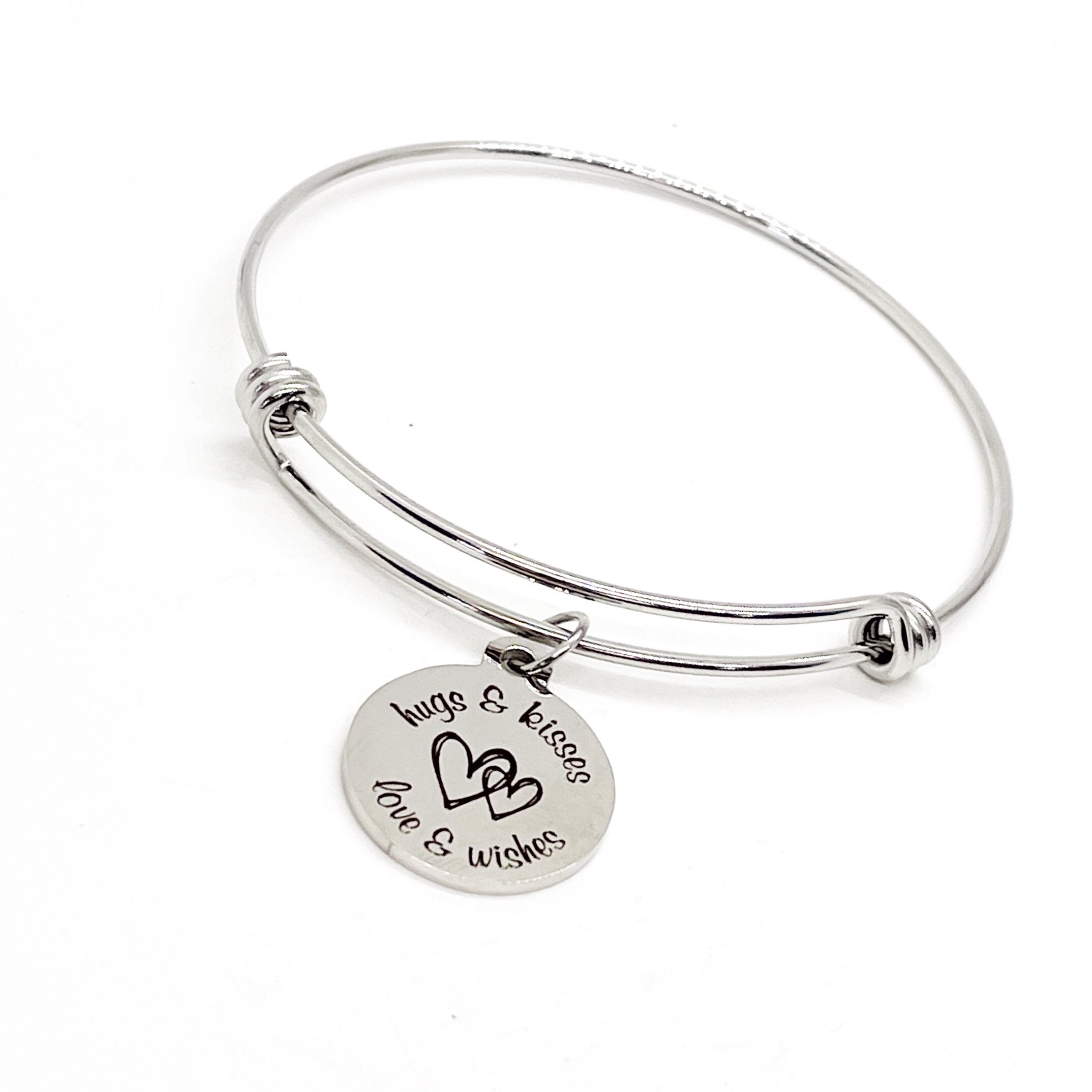 Love Gift Hugs and Kisses Love and Wishes Bracelet Love Jewelry