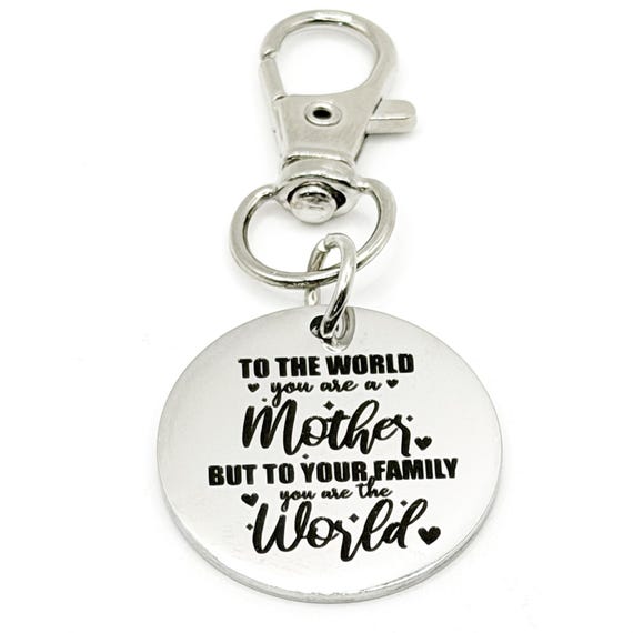 You Are The World Mom Clip On Charm