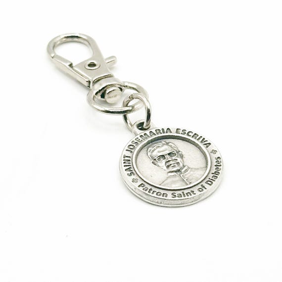 Saint Giles Patron Saint Of The Disabled Clip On Charm Faith Gift Disability Awareness Catholic Saint Charm From JKCE Designs