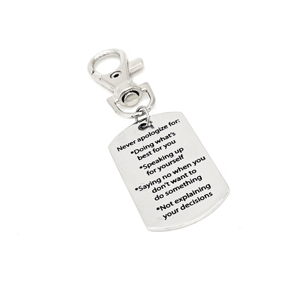 Encouragement Gift, Standing Up For Your Yourself Clip On Charm, Defend Your Decisions, Encouraging Her, Encouraging Him, Stand Up For You