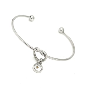 Senapsfrö-smycken, enkelt armband med senapsknut, senapsfrö-gåva, kristna smycken, senapsfrö-trosmycken, present till henne
