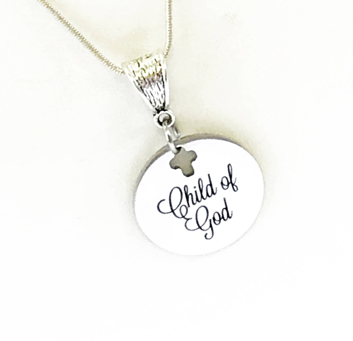 Christian Jewelry Gift Child of God Necklace Religious Etsy