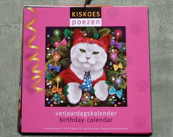 Birthday calendar CATS