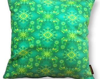 Sofa pillow green velvet cushion cover GRASS
