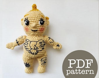 Kewpie Doll PDF Crochet Pattern