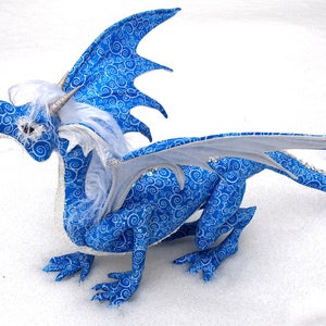 North Wind Wyrm Pattern - Paper