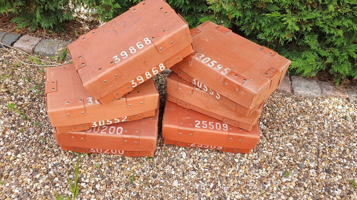 1950s Gold Bullion Storage Boxes From Banque National De Paris Etsy