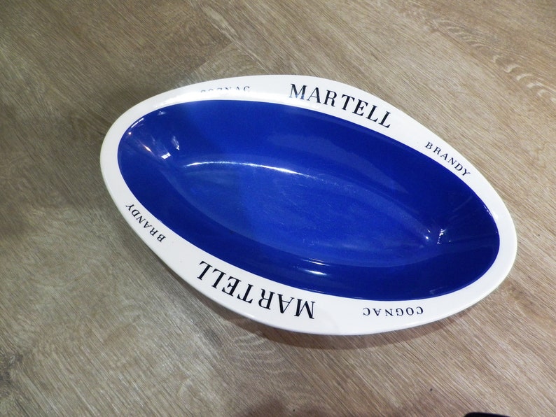 A 1960s Era Martell Brandy Large Pub Ashtray by Bristol Etsy UK