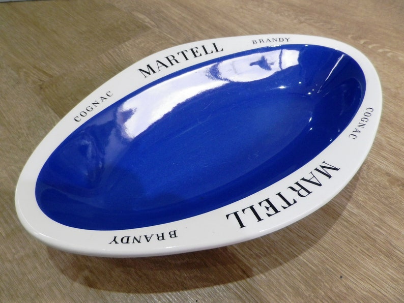 A 1960s Era Martell Brandy Large Pub Ashtray by Bristol Etsy