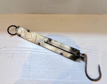 Antique Brass Hughes Pocket Balance Weighing Scales | 1900s - Etsy