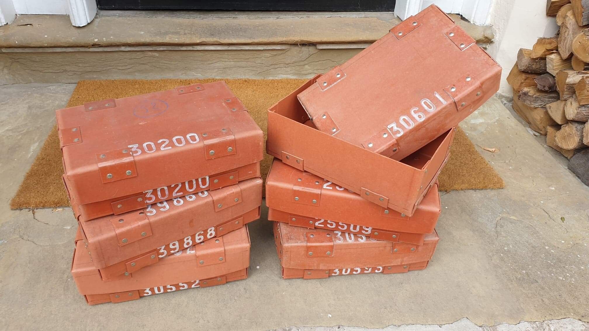 1950s Gold Bullion Storage Boxes from Banque National De Paris Etsy