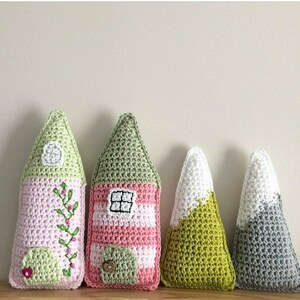 Little Folk House PDF Crochet Pattern Crochet House Crochet Home image 4