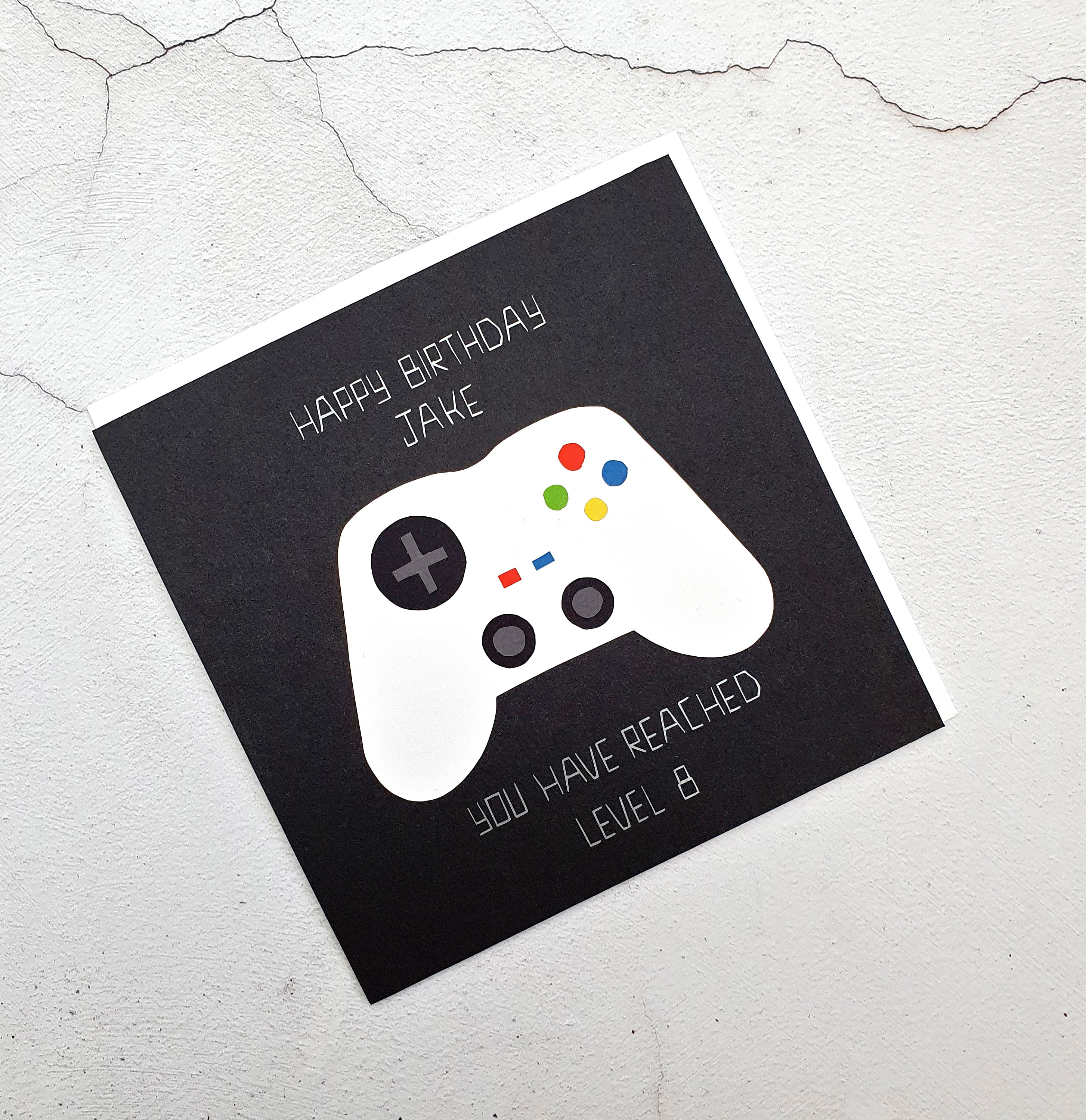 Girls Gaming Card PS4 Card PS5 Birthday Card Birthday | Etsy UK