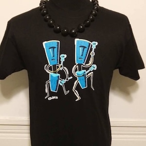 Vintage Shag Josh Agle Tiki Shirt Bever Worn Official Rare Medium