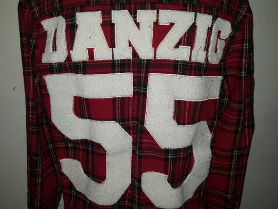 Vintage Red Plaid Danzig Jacket  Large - image 3