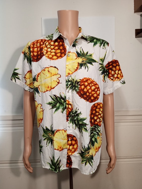 Mens hawaiian pineapple shirt - Gem