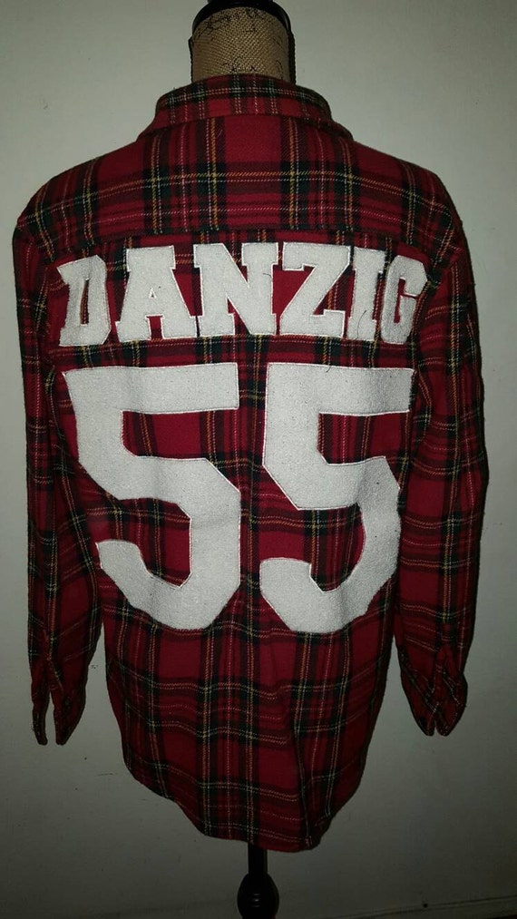 Vintage Red Plaid Danzig Jacket Large