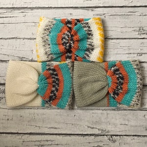 Earwarmers, knitted earwarmers, ear warmers, earmuffs