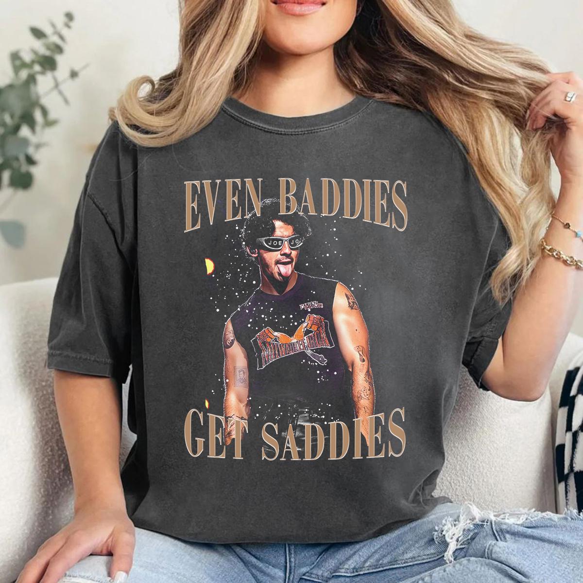 Comfort Colors® Vintage Jonas Baddies get Saddies Shirt, Living The Dream Tour 2025 Shirt, Merchandise Shirt, Jonas Tour Gift For Her