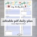 Editable Planner Printable Instant Download Pdf Letter Size Portrait - Etsy