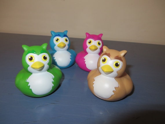 owl rubber duck