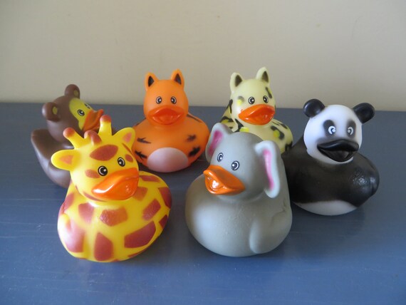 Zoo Assortment of Rubber Ducks. Tiger Monkey Panda - Etsy Norway Zoo Assortment of Rubber Ducks. Tiger Monkey Panda - Etsy Norway