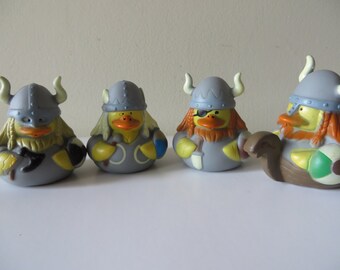CUSTOMER FAVORITE - Viking Rubber Ducks - Minnesota Vikings football parties, birthdays, gag gifts, parties, baby showers, cake toppers