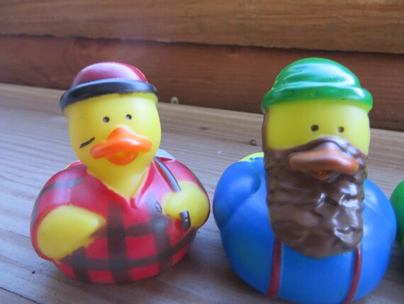 lumberjack rubber duckies