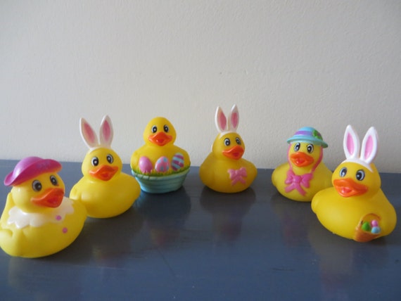 easter rubber ducks