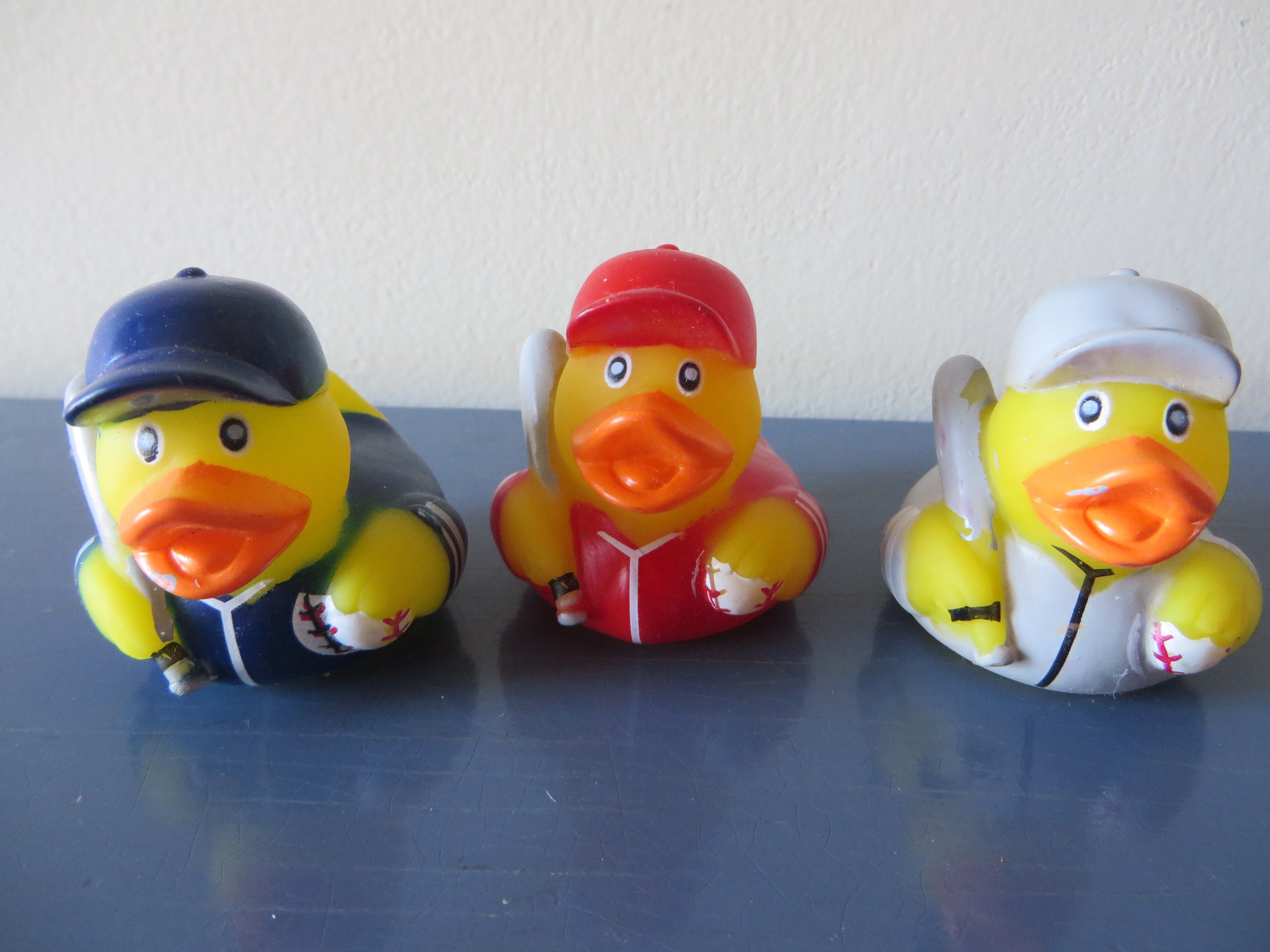 Baseball player rubber ducks Great for the baseball lover Etsy