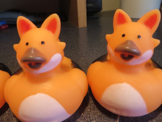 fox rubber duck