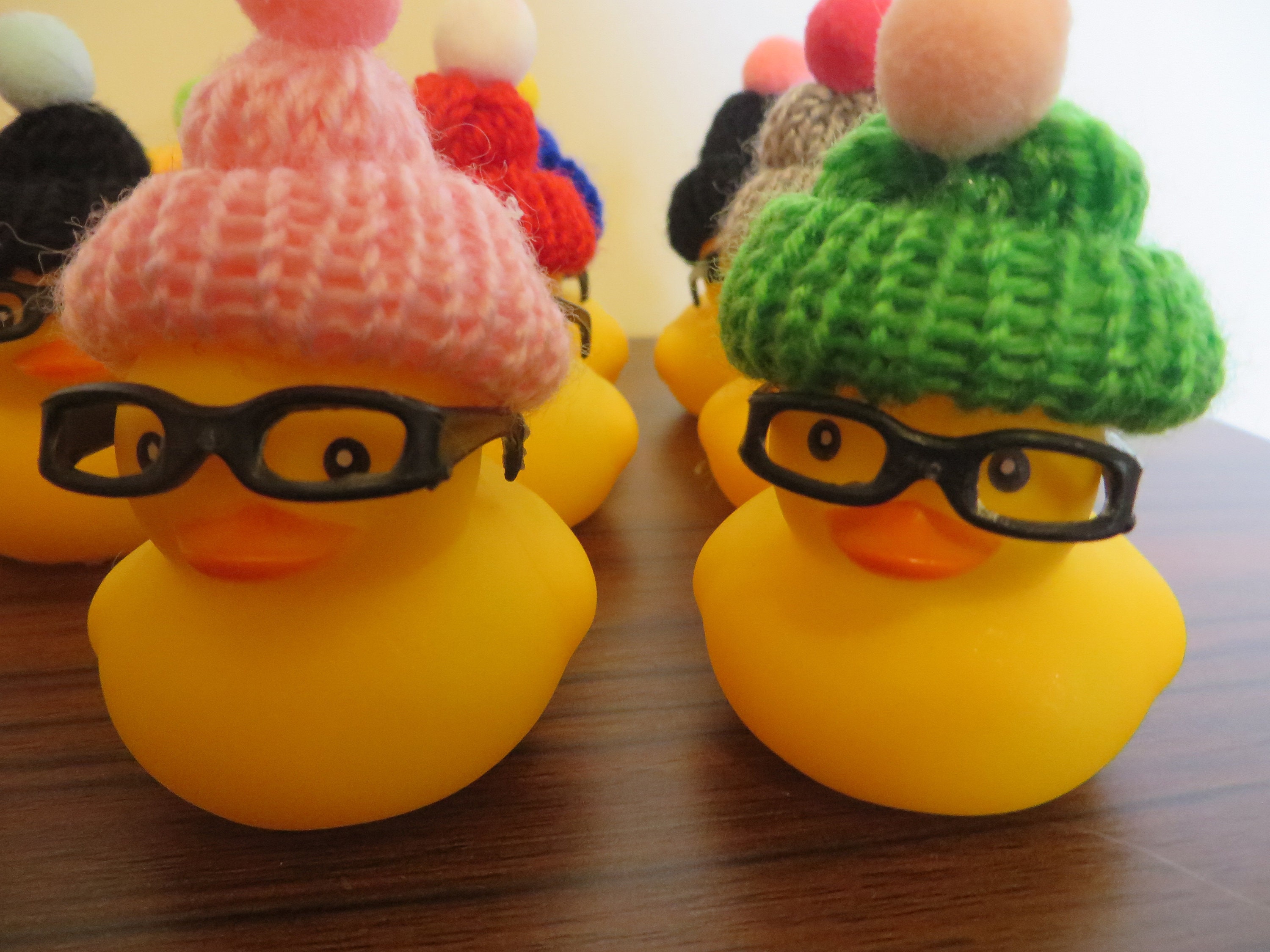 4 Nerd Rubber Ducks We Squeak and Float Rubber Ducks With - Etsy
