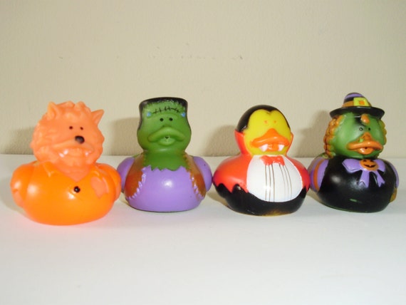 halloween rubber ducks