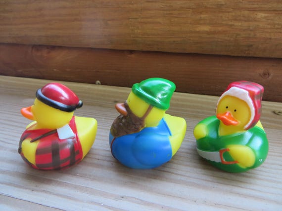 lumberjack rubber duckies