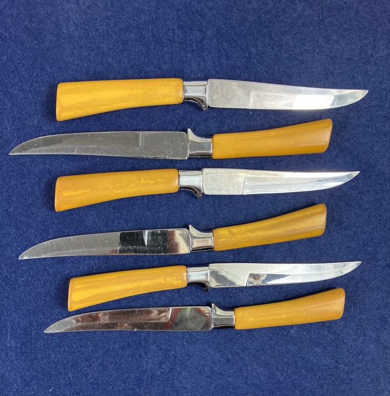 Peeredge Regent Sheffield Steak Knives Etsy