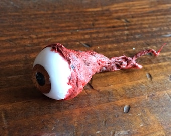 Life Sized Ripped Out Eyeball Halloween Prop