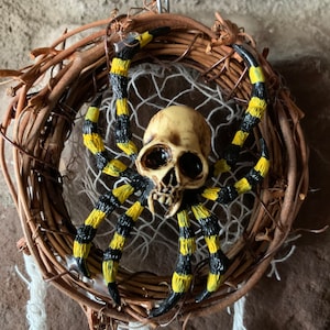 Skulltula Spider Hanging Nightmare Catcher with Creepy Spiderwebs: Legend of Zelda Ocarina of Time