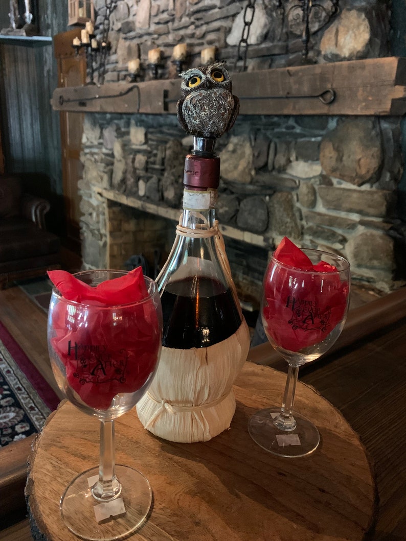 StorybrookHollow Owl Bottle Stopper - Thumbnail 2
