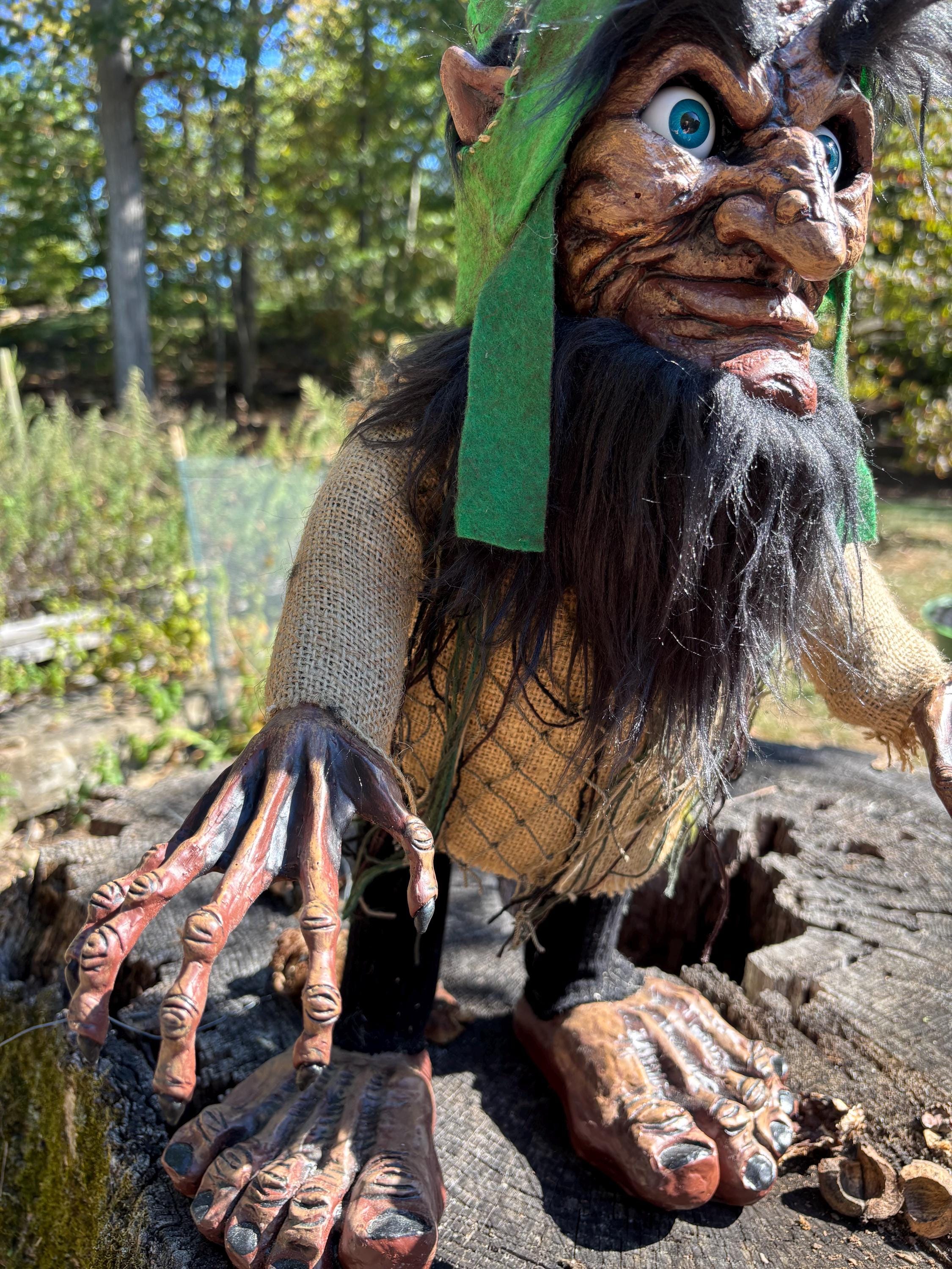 Hobgoblin - Giant Life-sized Fully Posable OOAK Goblin Creature or