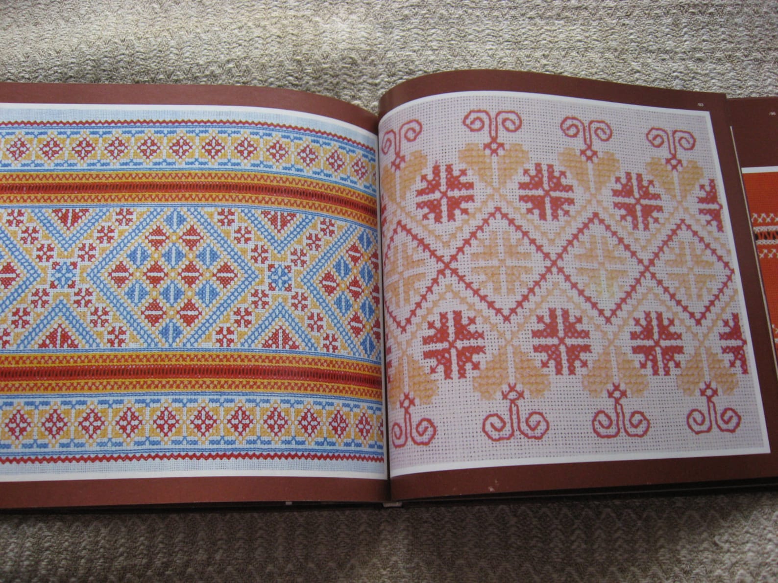 Slavic needlework book/ Ukrainian Slovak embroidery / Etsy