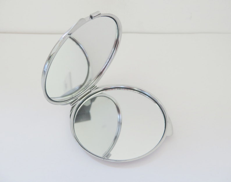 Mirror compact Crystal compact Purse mirror Handbag mirror Etsy