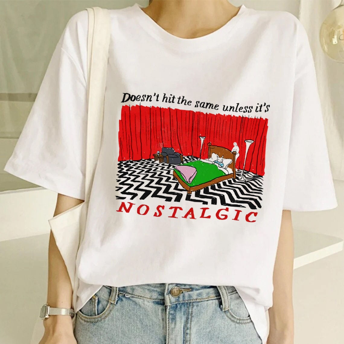 Discover Nostalgic T Shirt, Doesn't Hit The Same Unless It's Nostalgic Shirt