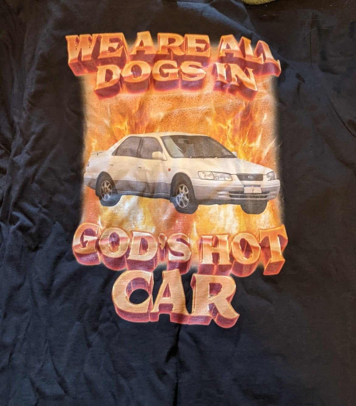 Discover We Are All Dogs In God's Hot Car Shirt, We Are All Dog Shirt, Hot Car Shirt